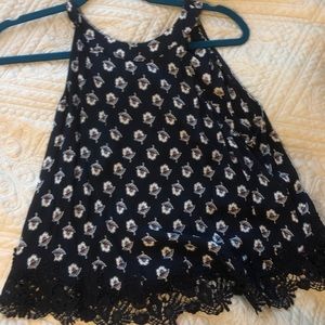Abercrombie high neck tank top